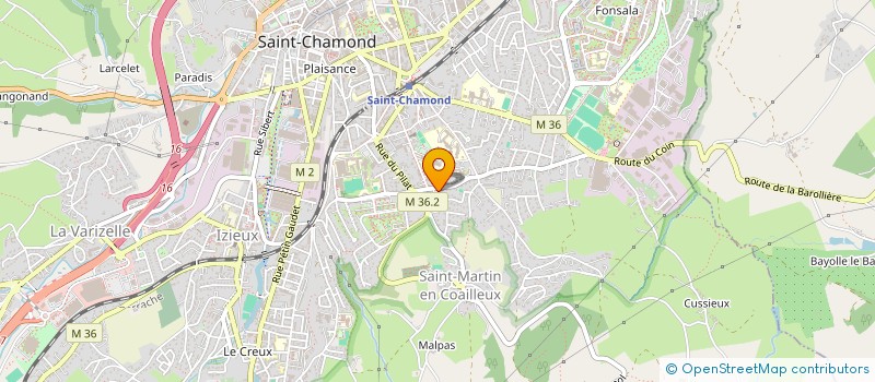 localisation de l'entreprise MONSIEUR JEROME STRAMONDINO  SAINT-CHAMOND