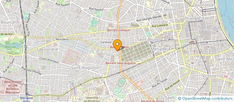localisation de l'entreprise MONSIEUR JEROME SULLIVAN à BORDEAUX