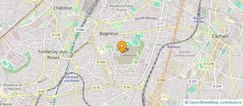 localisation de l'entreprise MONSIEUR JEROME SUTTON à BAGNEUX