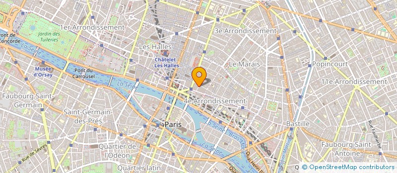 localisation de l'entreprise MONSIEUR JEROME SYLVAIN  PARIS