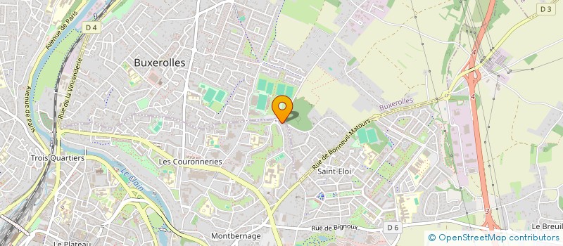 localisation de l'entreprise MONSIEUR JEROME SYLVESTRE à POITIERS