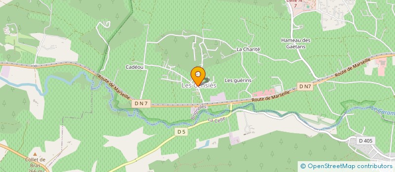 localisation de l'entreprise MONSIEUR JEROME TAGLIOFERRI  BRIGNOLES