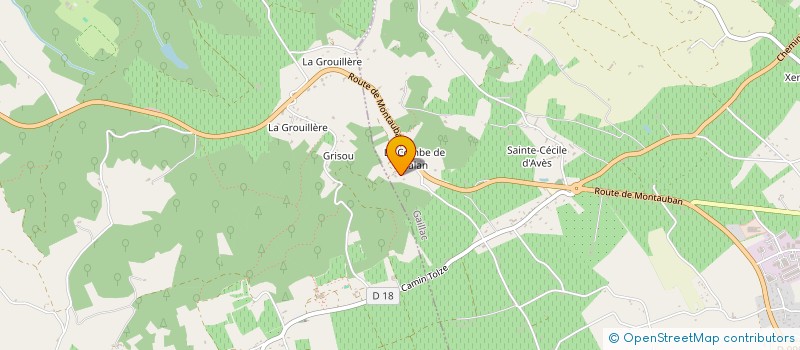 localisation de l'entreprise MONSIEUR JEROME TAILLAN à GAILLAC