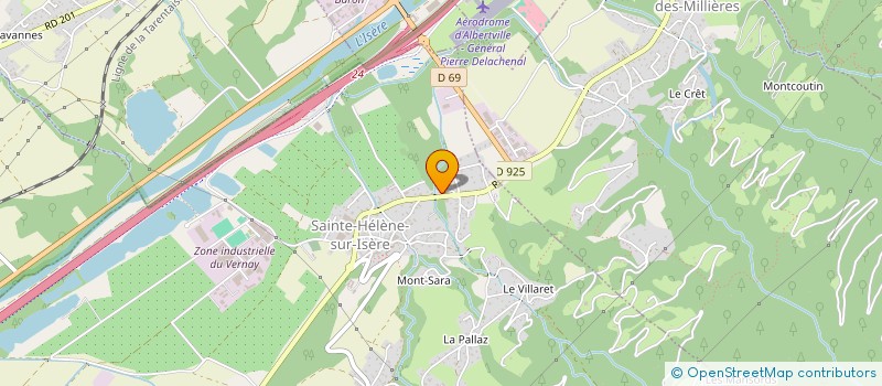 localisation de l'entreprise MONSIEUR JEROME TARAJAT à SAINTE-HELENE-SUR-ISERE