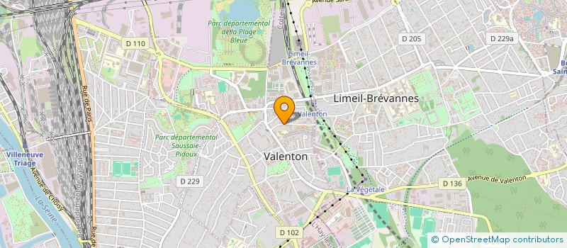 localisation de l'entreprise MONSIEUR JEROME TARQUIS  VALENTON