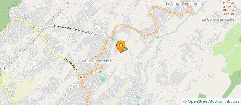 localisation de l'entreprise MONSIEUR JEROME TECHER  LE TAMPON