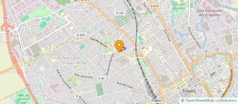 localisation de l'entreprise MONSIEUR JEROME TEMARII  TROYES