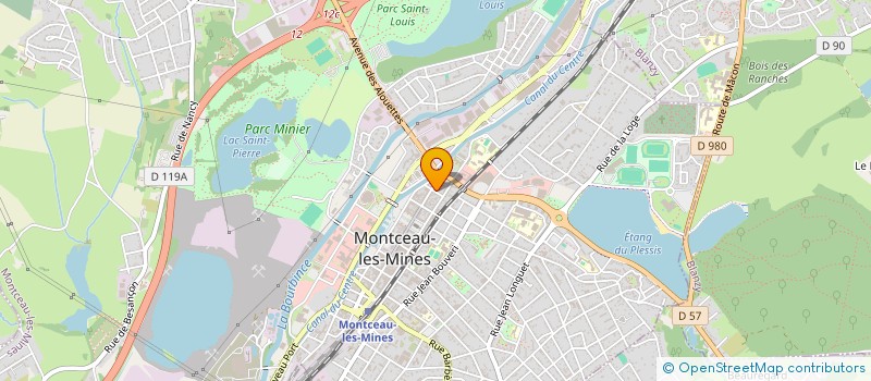 localisation de l'entreprise MONSIEUR JEROME TEMPLIER  MONTCEAU-LES-MINES