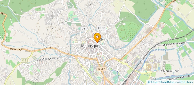 localisation de l'entreprise MONSIEUR JEROME TESTANIERE à MANOSQUE