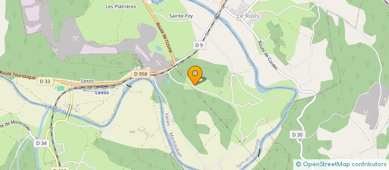 localisation de l'entreprise MONSIEUR JEROME THAMIN  VAREN