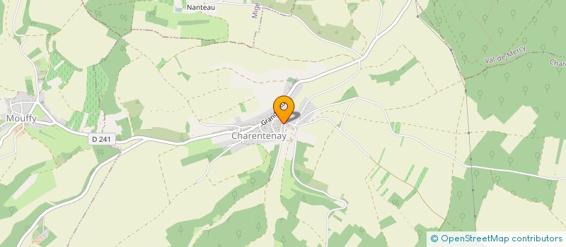 localisation de l'entreprise MONSIEUR JEROME THENARD  CHARENTENAY