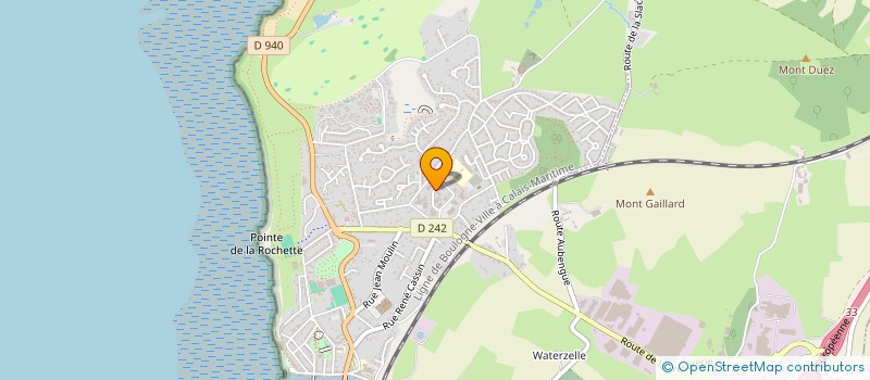 localisation de l'entreprise MONSIEUR JEROME THERET  WIMEREUX