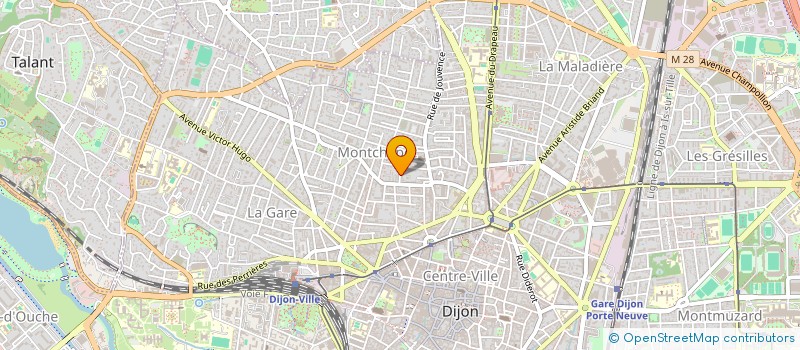 localisation de l'entreprise MONSIEUR JEROME THERON à DIJON