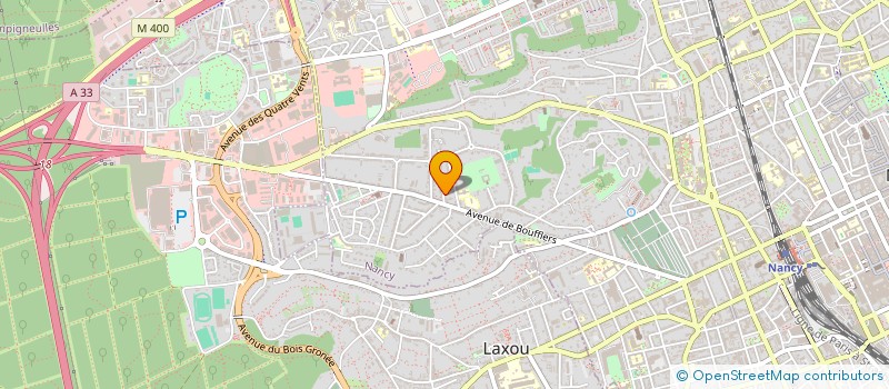 localisation de l'entreprise MONSIEUR JEROME THOMAS à NANCY