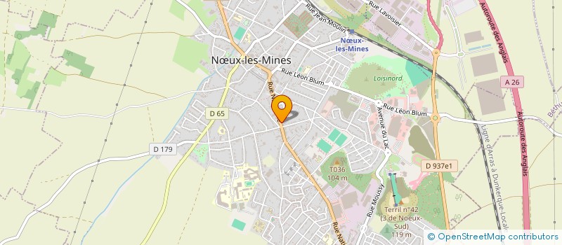 localisation de l'entreprise MONSIEUR JEROME THOMAS  NUX-LES-MINES