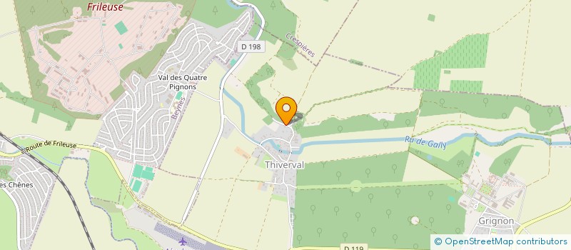 localisation de l'entreprise MONSIEUR JEROME THOMAS  THIVERVAL-GRIGNON