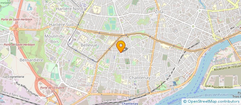 localisation de l'entreprise MONSIEUR JEROME TIJOU à NANTES
