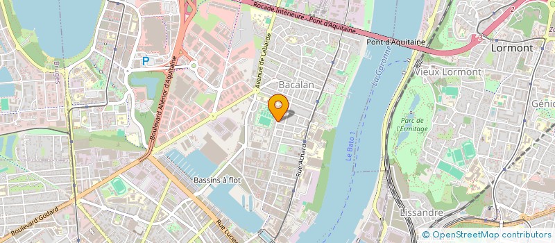 localisation de l'entreprise MONSIEUR JEROME TILLIEN  BORDEAUX