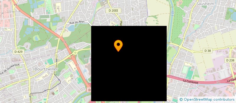 localisation de l'entreprise MONSIEUR JEROME TILLIER  ILLZACH