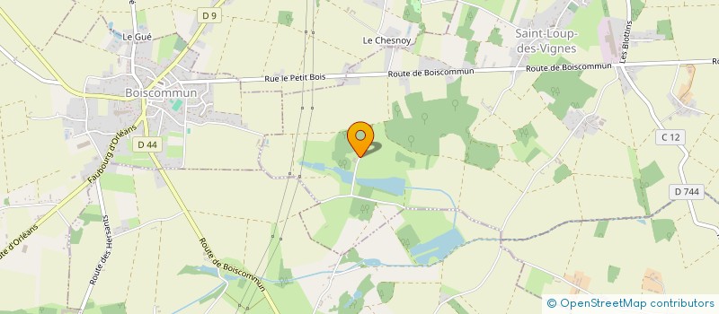 localisation de l'entreprise MONSIEUR JEROME TINSEAU à SAINT-LOUP-DES-VIGNES