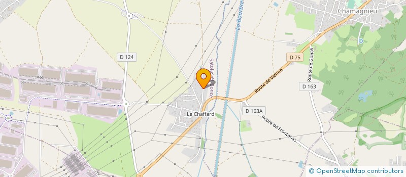 localisation de l'entreprise MONSIEUR JEROME TISSERAND  SATOLAS-ET-BONCE