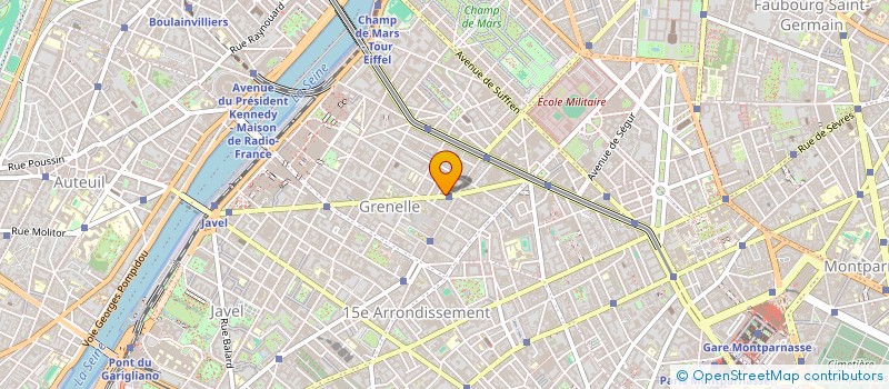 localisation de l'entreprise MONSIEUR JEROME TISSIER  PARIS