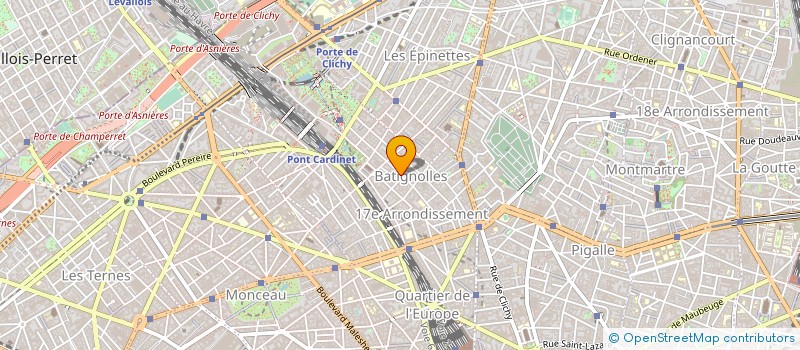 localisation de l'entreprise MONSIEUR JEROME TOMBETTE  PARIS