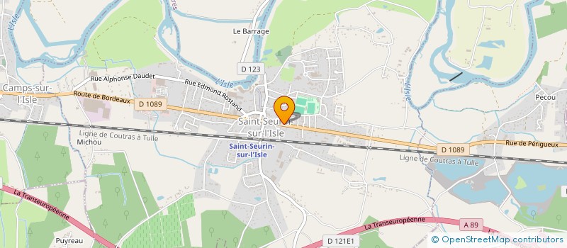 localisation de l'entreprise MONSIEUR JEROME TOMSKI  SAINT-SEURIN-SUR-L'ISLE