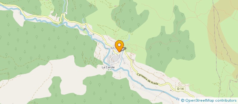 localisation de l'entreprise MONSIEUR JEROME TOUSSAINT  MOSSET