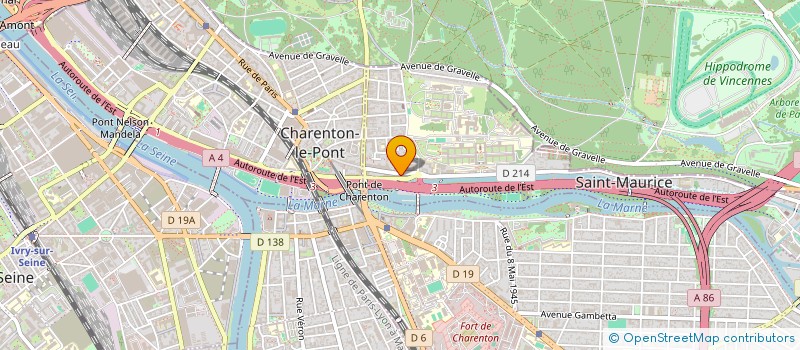 localisation de l'entreprise MONSIEUR JEROME TRIDON  SAINT-MAURICE