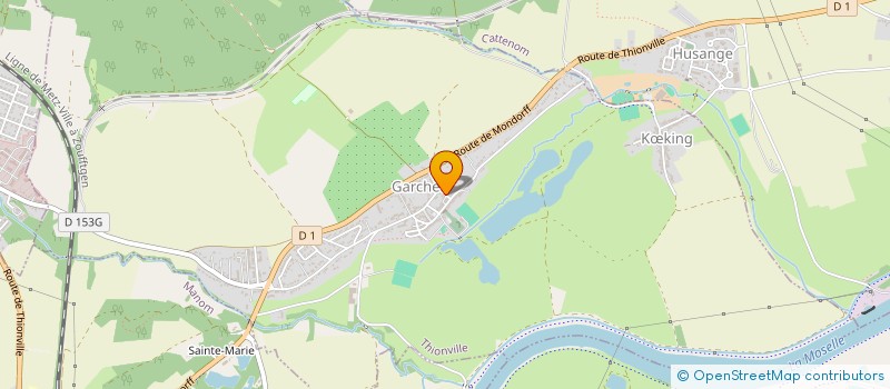 localisation de l'entreprise MONSIEUR JEROME TRIMBUR  THIONVILLE