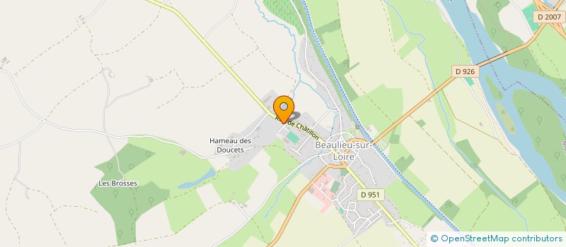 localisation de l'entreprise MONSIEUR JEROME TROCHET à BEAULIEU-SUR-LOIRE
