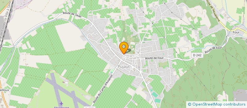 localisation de l'entreprise MONSIEUR JEROME TRONQUET  PUJAUT