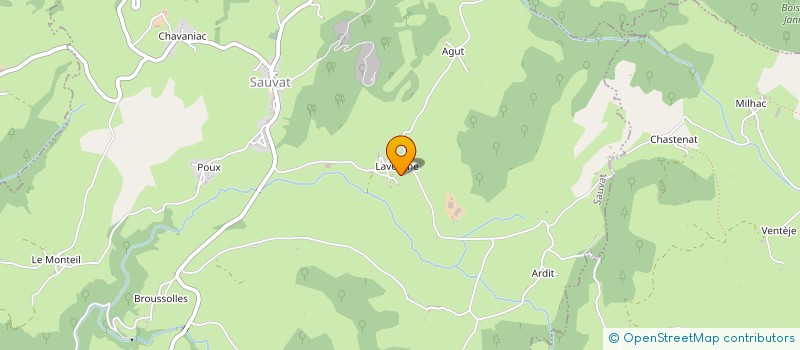 localisation de l'entreprise MONSIEUR JEROME TROQUIER  SAUVAT