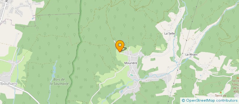 localisation de l'entreprise MONSIEUR JEROME TUAILLON  RONCHAMP