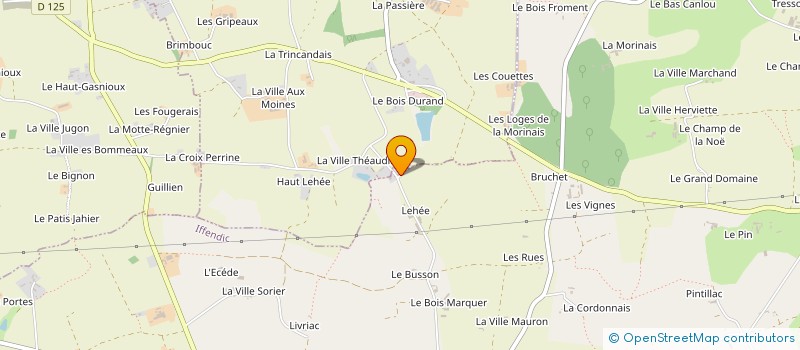 localisation de l'entreprise MONSIEUR JEROME TUAL à IFFENDIC
