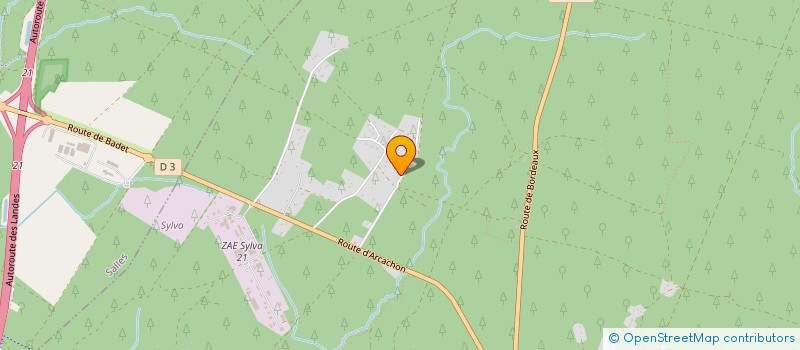 localisation de l'entreprise MONSIEUR JEROME TUHEIL  BELIN-BELIET