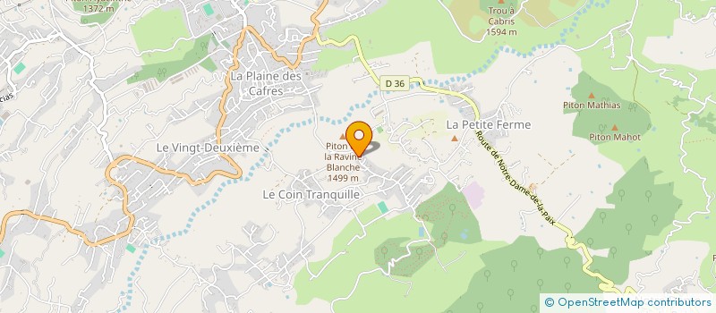 localisation de l'entreprise MONSIEUR JEROME TURPIN à LE TAMPON
