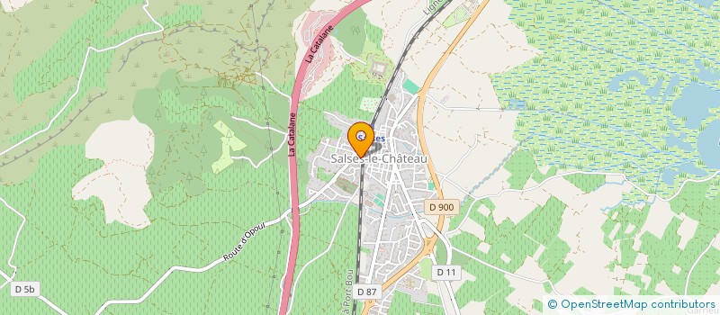 localisation de l'entreprise MONSIEUR JEROME ULRICH  SALSES-LE-CHATEAU