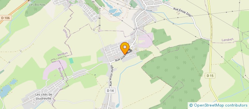 localisation de l'entreprise MONSIEUR JEROME ULUSOY  XIVRY-CIRCOURT