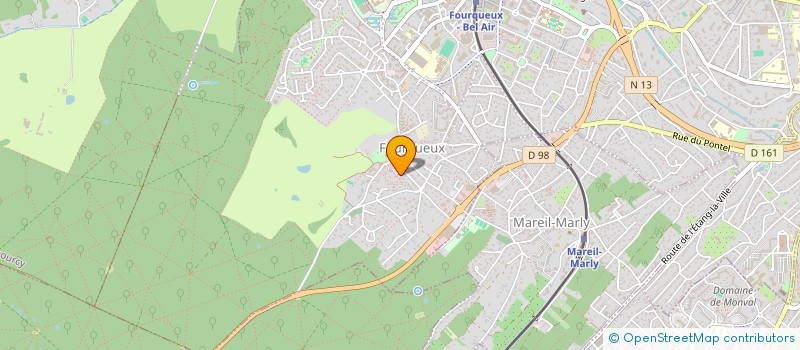 localisation de l'entreprise MONSIEUR JEROME VABOIS  SAINT-GERMAIN-EN-LAYE