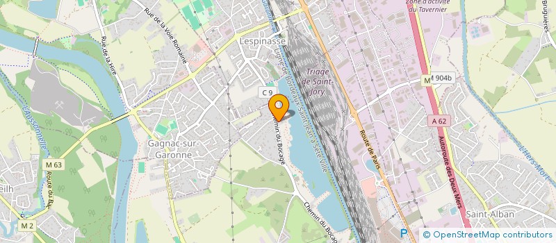 localisation de l'entreprise MONSIEUR JEROME VALLETTE  FENOUILLET