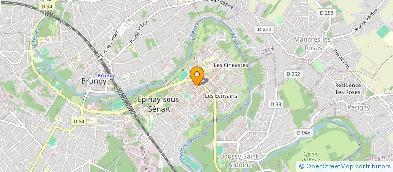 localisation de l'entreprise MONSIEUR JEROME VAN TU à EPINAY-SOUS-SENART