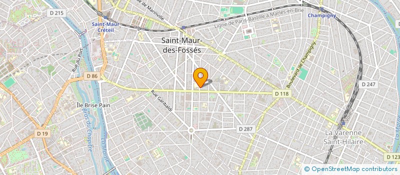 localisation de l'entreprise MONSIEUR JEROME VANDEVOORDE  SAINT-MAUR-DES-FOSSES