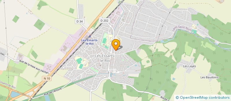 localisation de l'entreprise MONSIEUR JEROME VANNESSON à LES ESSARTS-LE-ROI
