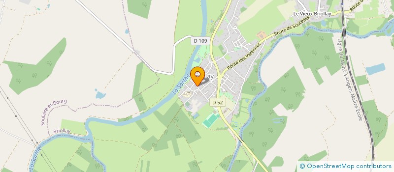 localisation de l'entreprise MONSIEUR JEROME VANNIER  BRIOLLAY
