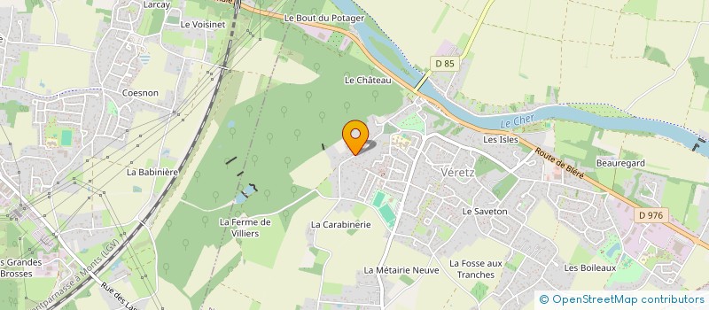 localisation de l'entreprise MONSIEUR JEROME VASSAULT  VERETZ