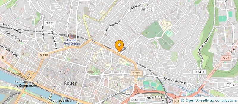 localisation de l'entreprise MONSIEUR JEROME VASSE à ROUEN