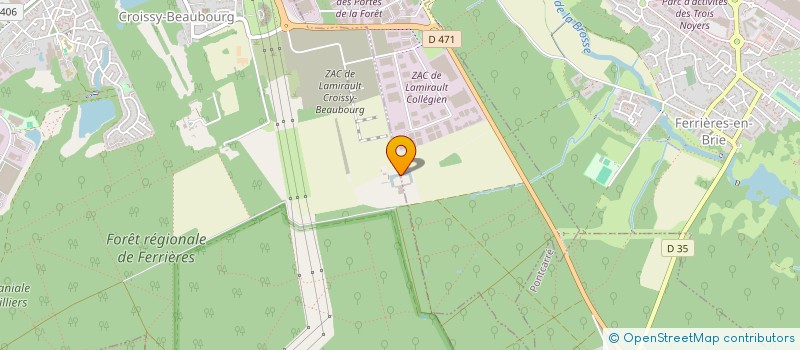 localisation de l'entreprise MONSIEUR JEROME VASSEUR  CONCHES-SUR-GONDOIRE