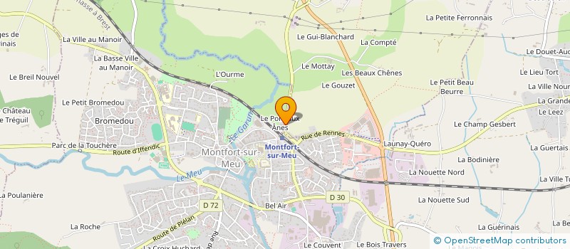 localisation de l'entreprise MONSIEUR JEROME VECTEN à MONTFORT-SUR-MEU